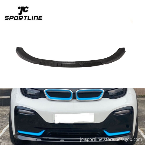 Carbon Fiber Front Spoiler Lip for BMW i3 I01 Electric 2014-2020